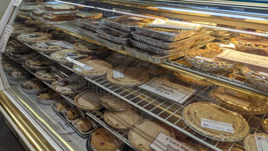 Shoofly pie and other baked goods