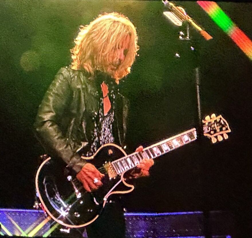 Styx guitarist Tommy Shaw performs at Allentown Fair on Wednesday