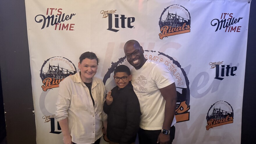 Brown family after Wheel of Fortune win
