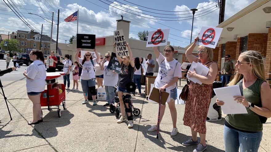Protest at Lehigh Valley Hospital