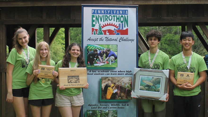 2023 1st place Envirothon Delaware County