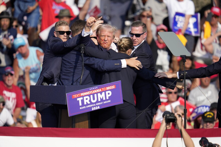 Donald Trump rally in Butler, Pa.