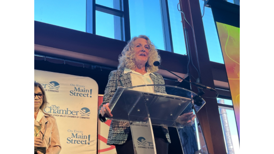 Athena Award recipient Vicki Doulé