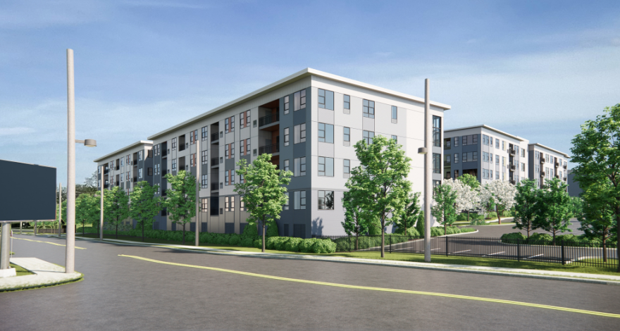 Hanover Apts. Rendering