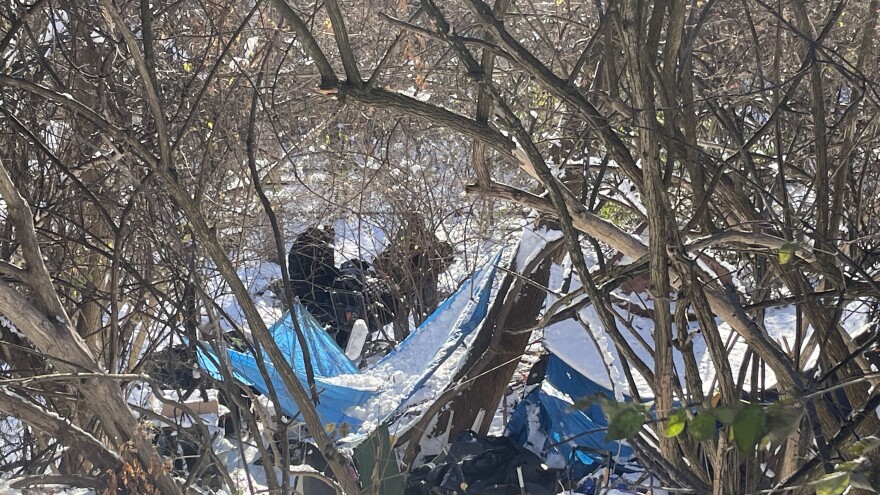 Bethlehem homeless encampment