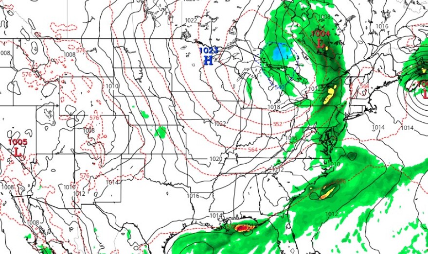 Saturday weather