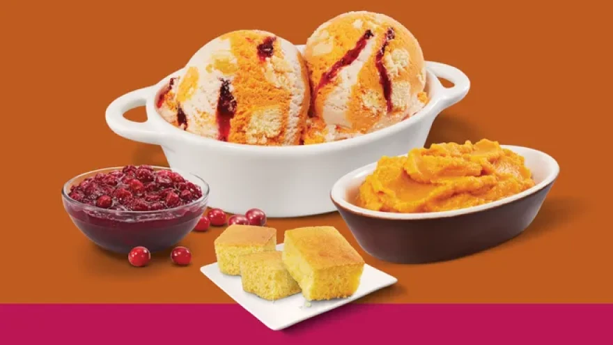Baskin-Robbins Thanksgiving Ice Cream