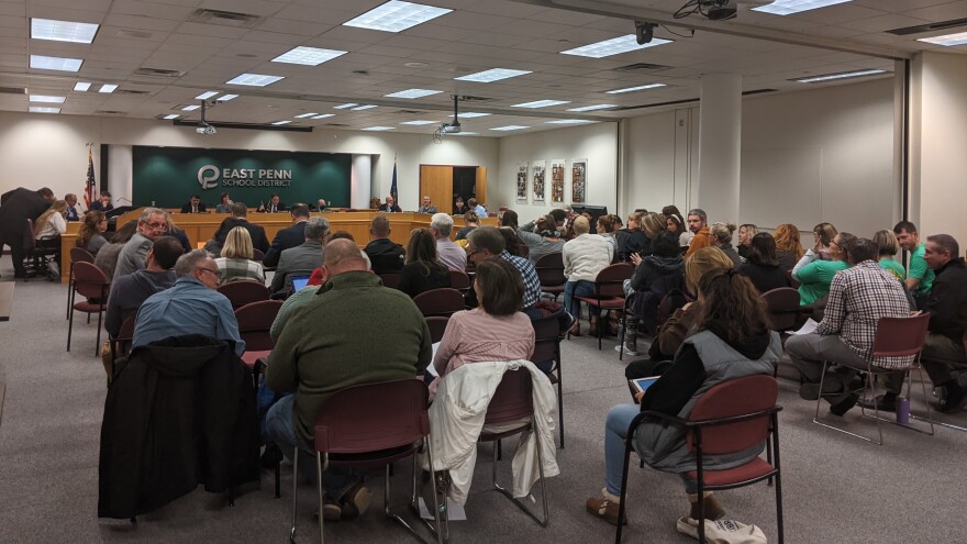 Filled East Penn Board Meeting