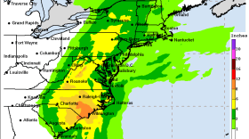 Debby rainfall