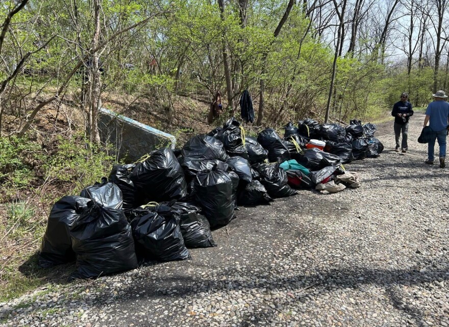 Monocacy Creek Watershed Association spring 2023 clean-up