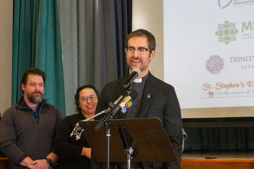 Very Rev. Jon Stratton at Cathedral Church of the Nativity, Jan. 23, 2025.