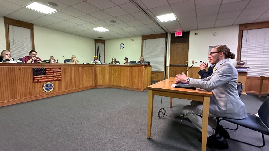 Wilson Borough Council meeting