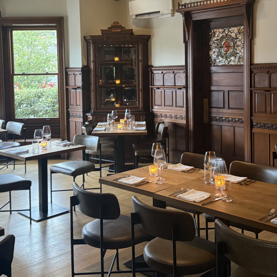 Historic room at the Wilbur Mansion
