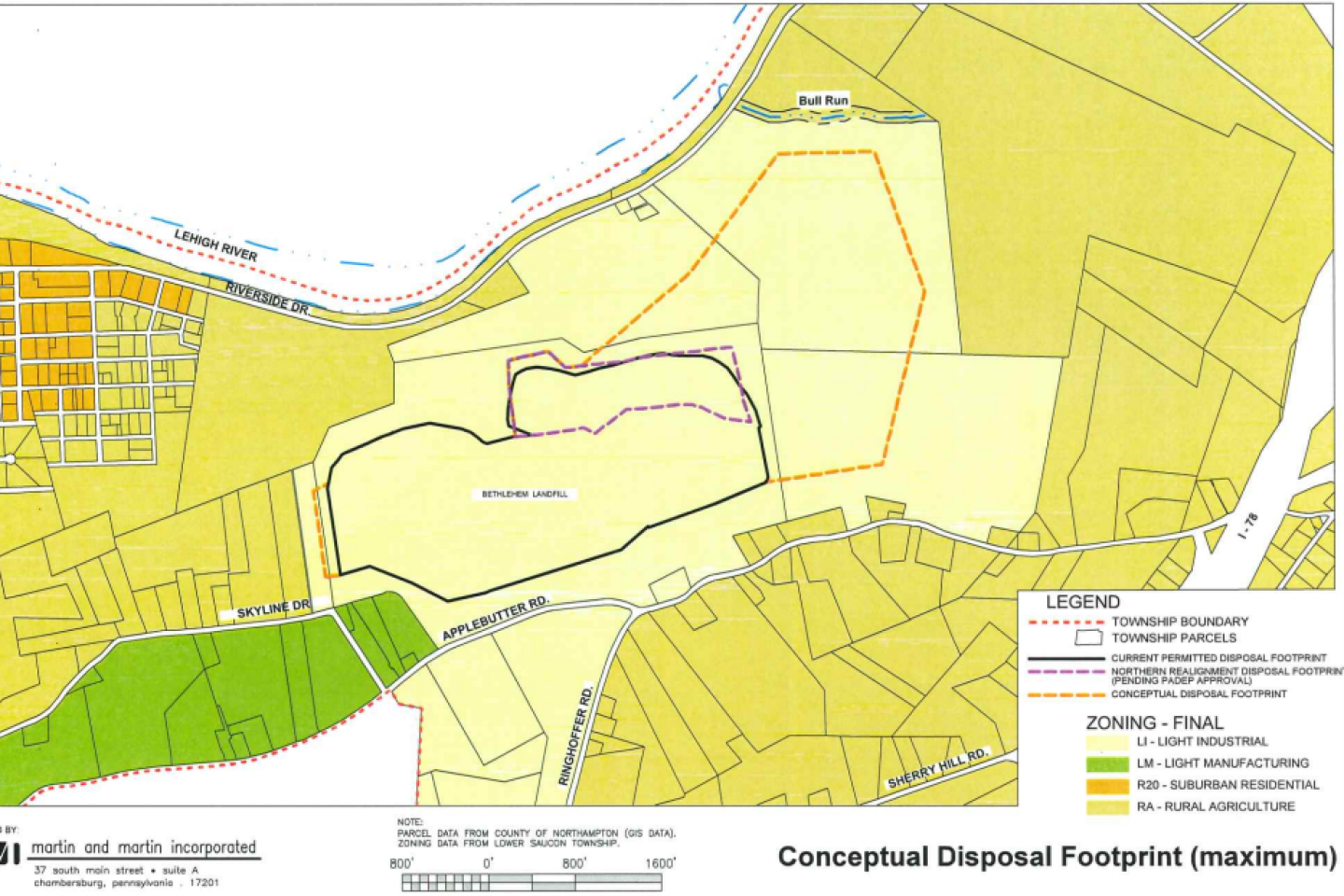 Bethlehem Landfill proposal
