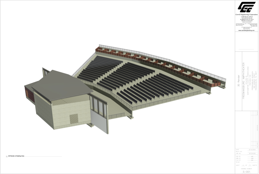 The stadium will hold up to 2,000 people.