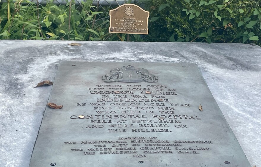 Unknown Soldier marker in Bethlehem.jpg