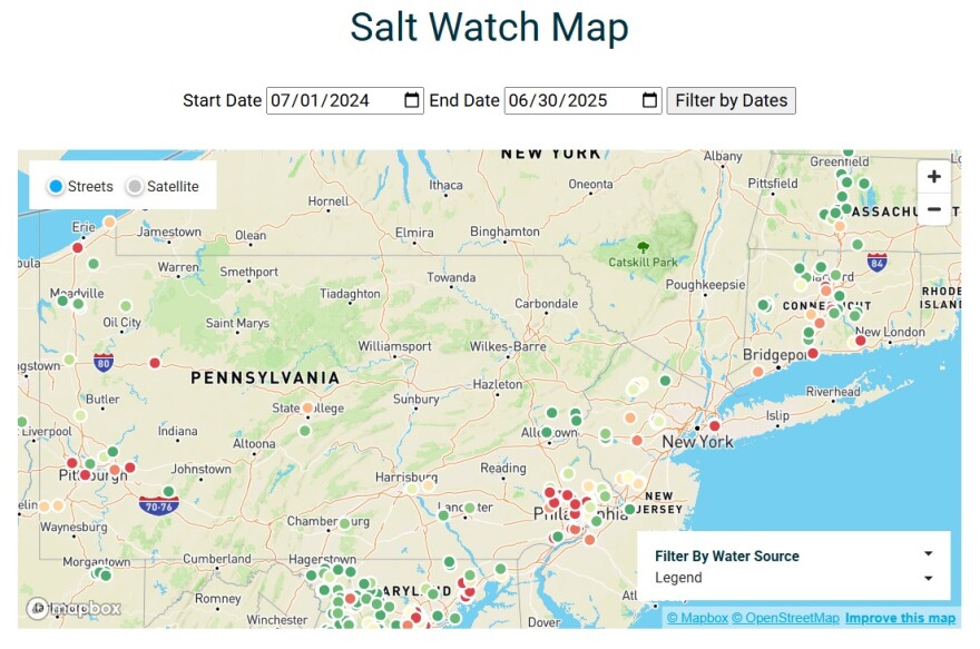 Salt Watch Map