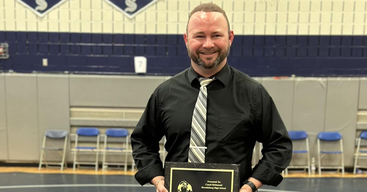 Sean Richmond, former Easton High wrestling great and current