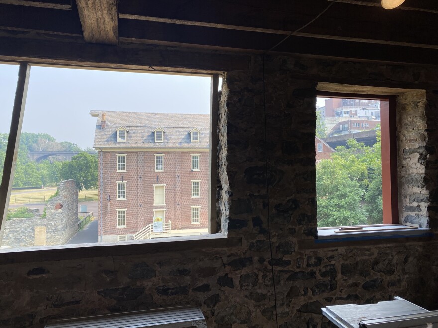 1761 Tannery windows