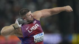 Joe Kovacs shot put