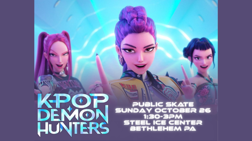 K-Pop Demon Hunters Promo Steel Ice Center