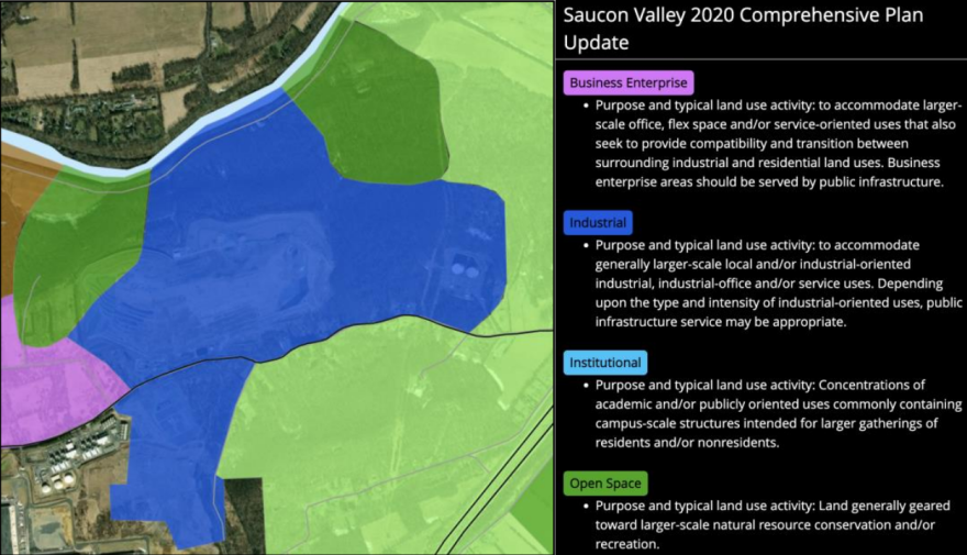 Lower Saucon Township rezoning RA to LI