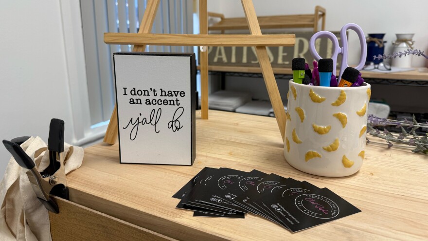 Inside Sophistique bakery in Allentown