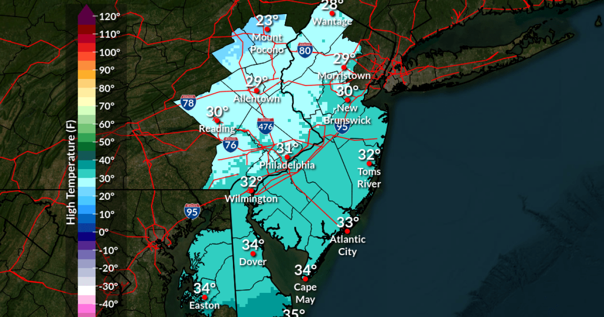 Lehigh Valley weather forecast calls for end to deep freeze