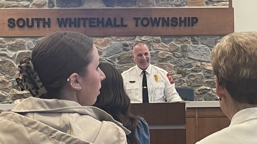 South Whitehall Township Police Chief Frank Lombardo