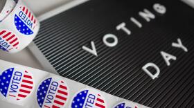 "I voted"
