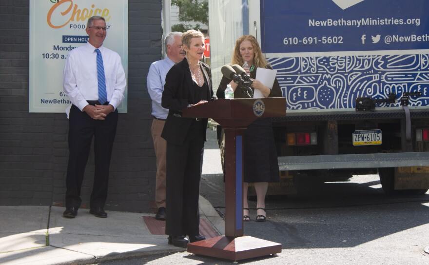 Patty Bennett, Regional Administrator at Food & Nutrition Service, of the USDA.