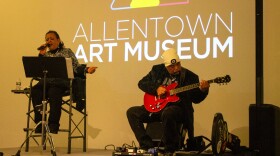 Bev Conklin performing at the Allentown Art Museum, Jan. 20, 2025.