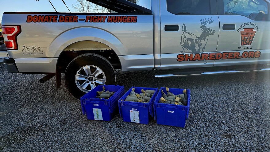 Hunters Sharing the Harvest