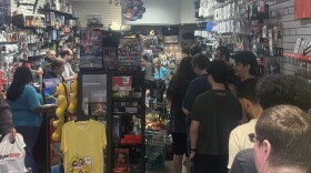 GameStop line at Lehigh Valley Mall