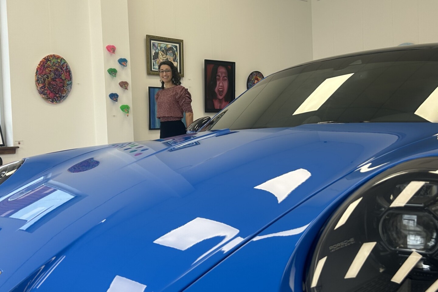 Midnight gallery & car showroom