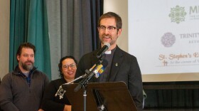 Very Rev. Jon Stratton at Cathedral Church of the Nativity, Jan. 23, 2025.