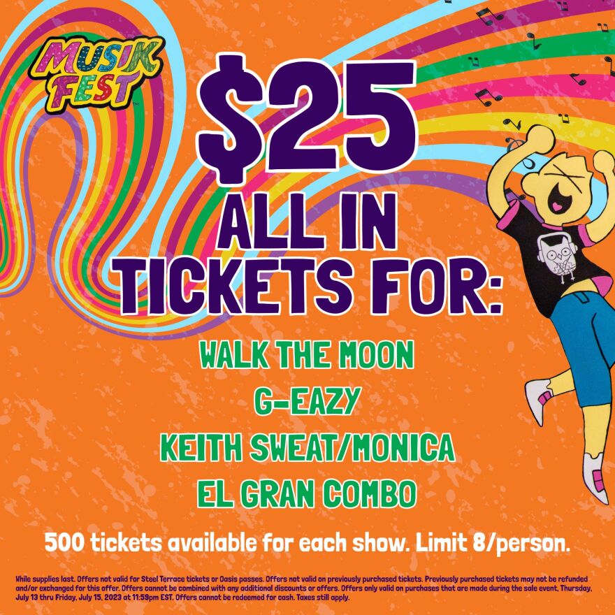 Musikfest ticket sale