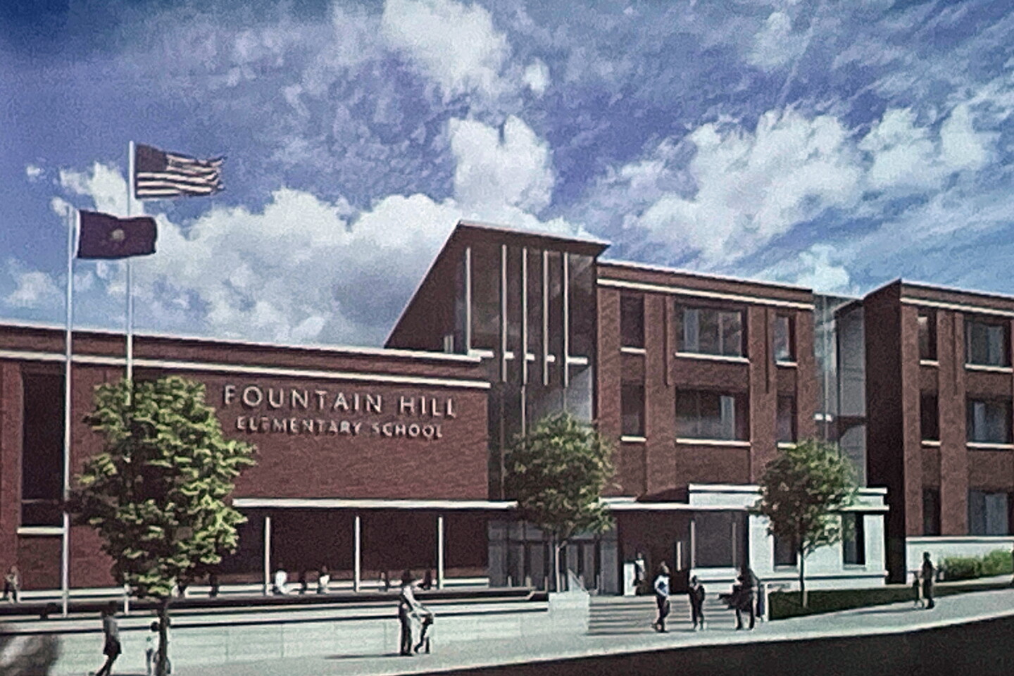 PHOTOS The new Fountain Hill Elementary School