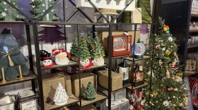 Christmas decor at Christkindlmarkt