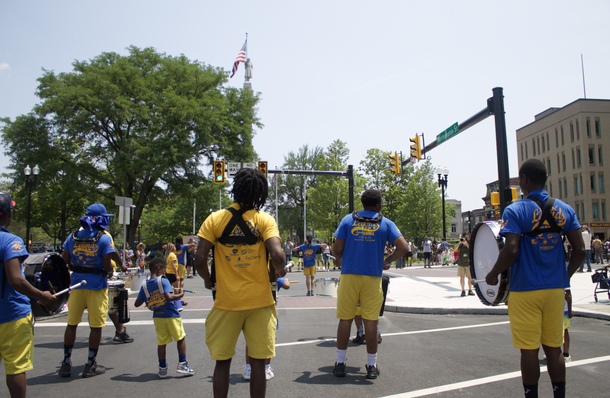 West Powelton drum band
