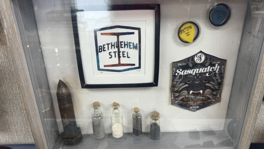Bethlehem Steel artifacts at the GEMeral Store