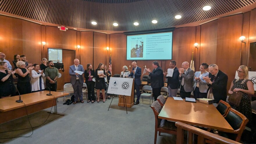 world heritage site presser