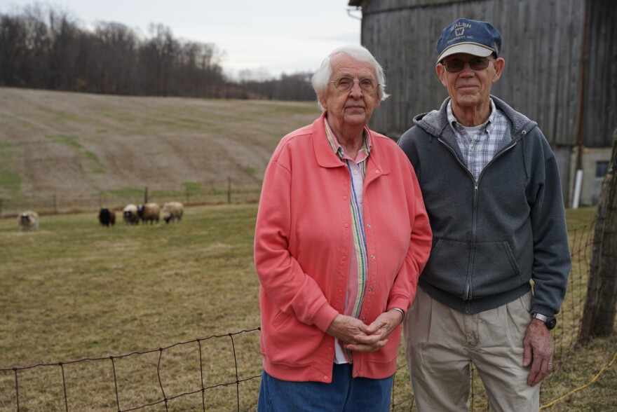  Sue and Ed Tobias say their family has owned their farmland along East Palestine Road for at 225 years.