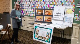 Ripple Community Inc. Executive Director Sherri Binder showcasing plans
