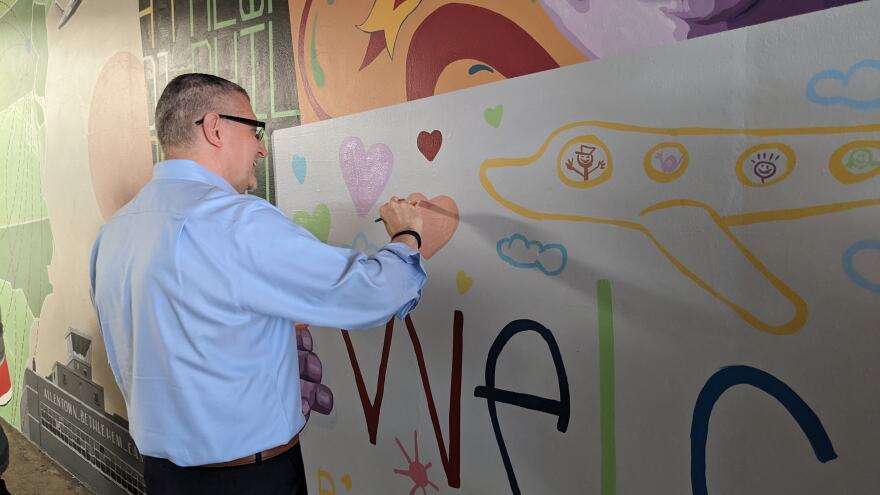 LVIA mural painting