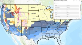 National Weather Service snowfall criteria