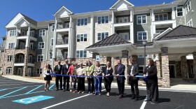 Senior Living expansion ribbon cutting