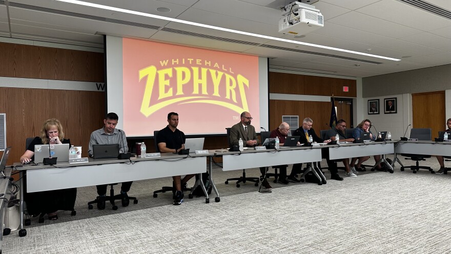 Whitehall Coplay School Board meeting