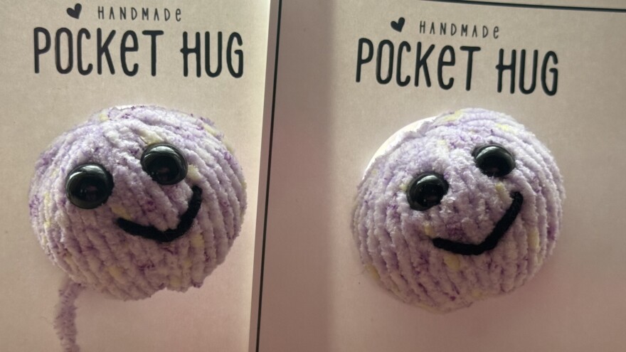 Pocket Hug handmade toy