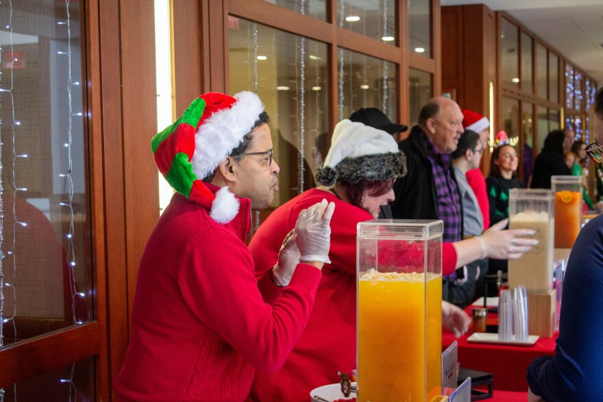 Holiday spirit-free mix-off at LVHN Cedar Crest 2024.